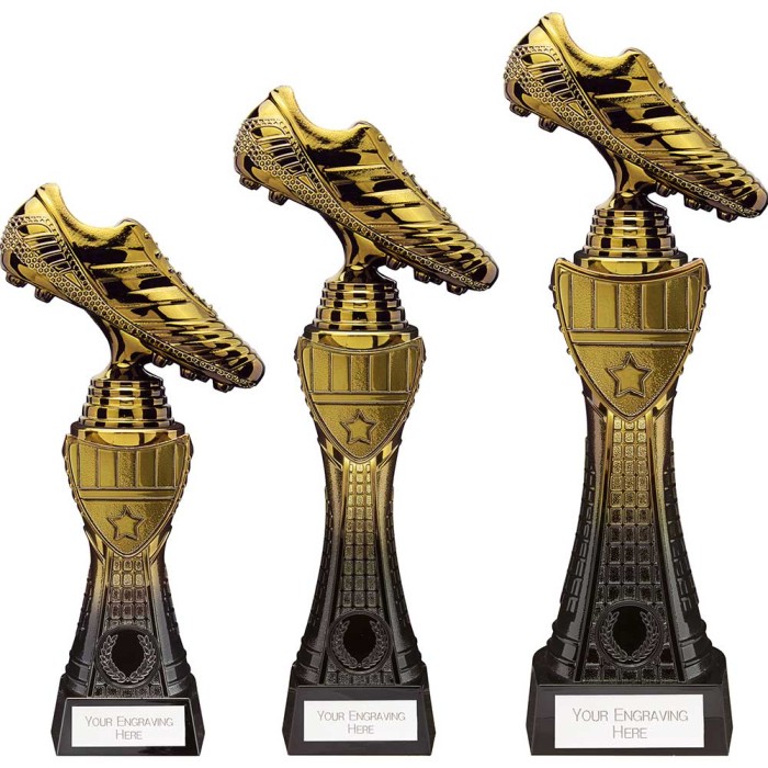 FUSION VIPER FOOTBALL RESIN TROPHY - 3 SIZES - 25.5CM - 32CM